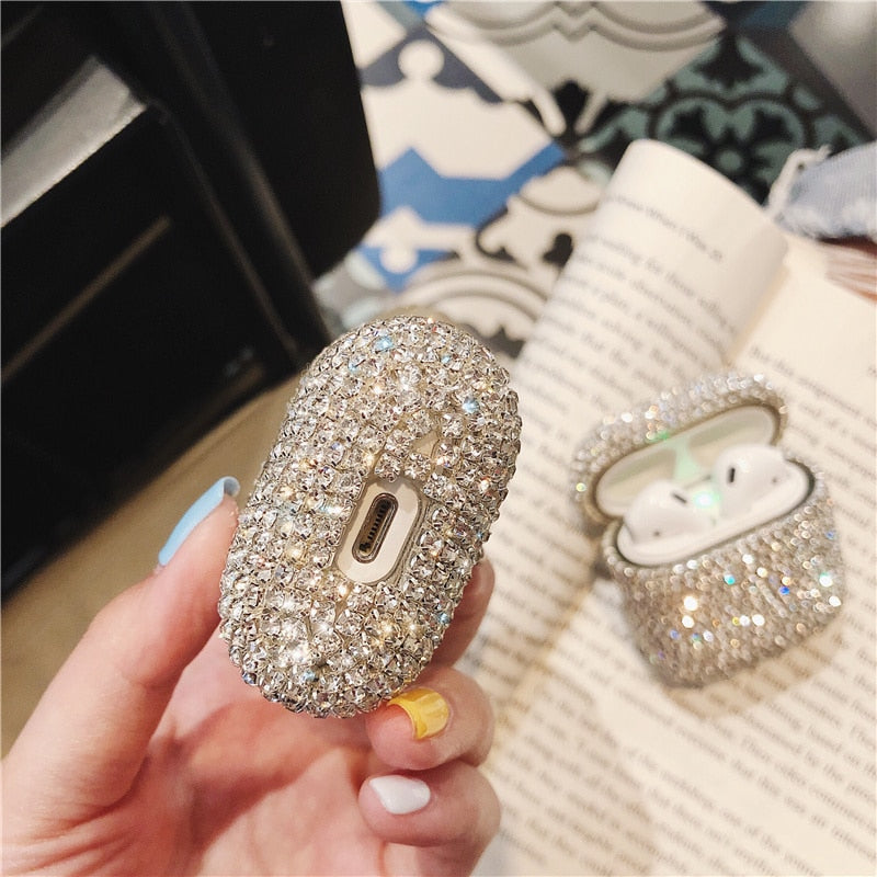 Rhinestone Bling Airpods for AirPod PROS Luxury AirPod Case 